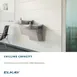 Elkay LZSTLDDSC Wall Mount Versatile Bi-level ADA Cooler, Filtered / Non-refrigerated / Light Gray  6 image