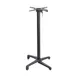 G & A FXH2626 Aluminum Table Base, 26"x26" Bar Height, Folding, Black Finish, Self Leveling 1 image