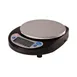 Globe GPS5 Portion Control Scale – 5 lb / 80 oz / 2200 g Capacity, Stainless Steel Round Platform 4”, LCD 1 image