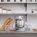 KitchenAid KSM8990CU Commercial 8-qt Bowl Lift Stand Mixer, 10-Speed, 1-3/10 hp, Contour Silver  7 image