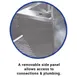 IMC Teddy CMS-X Combination Hand & Mop Sink, Free-Standing, 3 image