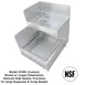 IMC Teddy CMS-X Combination Hand & Mop Sink, Free-Standing, 5 image