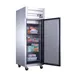 Dukers Appliance Co D28AF 28" 1-Solid Door Reach-In Freezer, Top Mounted, Stainless Steel, 18 cu. ft. 3 image