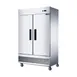 Dukers Appliance Co D47EF 48" 2-Solid Door Reach-In Freezer, Bottom Mounted, 29.51 cu. ft. 3 image