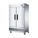 Dukers Appliance Co D47ER 48" 2-Solid Door Reach-In Refrigerator, Bottom Mount, 29.51 cu. ft. 3 image