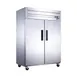 Dukers Appliance Co D55AF 55" 2-Solid Door Reach-In Freezer, Top Mounted, 41.73 cu. ft. 1 image