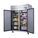 Dukers Appliance Co D55AF 55" 2-Solid Door Reach-In Freezer, Top Mounted, 41.73 cu. ft. 4 image