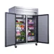 Dukers Appliance Co D55AR 55" 2-Solid Door Reach-In Refrigerator, Top Mount, 41.73 cu. ft. 3 image