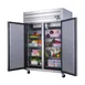 Dukers Appliance Co D55AR 55" 2-Solid Door Reach-In Refrigerator, Top Mount, 41.73 cu. ft. 4 image