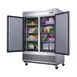 Dukers Appliance Co D55R 55" 2-Solid Door Reach-In Refrigerator, Bottom Mount, 40.74 cu. ft. 4 image