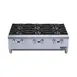 Dukers DCHPA36 36" Countertop Gas Hotplate with (6) Burners, Manual Controls, 168.000 BTU 1 image