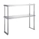 Dukers Appliance Co DCOS-1850 Double Stainless Steel Overshelf, 49-5/8"W X 18"D X 32"H / 20 Gauge 1 image