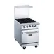 Dukers Appliance Co DCR24-4B 24" Gas Restaurant Range w/ (4) Open Burners, (1) Standard Oven, 162.000 BTU 2 image