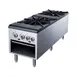 Dukers Appliance Co DCSPA2 18" (2) Cast Iron 3-Ring Burner Gas Stock Pot Range, 160.000 BTU 3 image