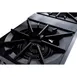 Dukers Appliance Co DCSPA2 18" (2) Cast Iron 3-Ring Burner Gas Stock Pot Range, 160.000 BTU 8 image
