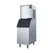Dukers DIM-500A 22" Air Cooled Half Cube 496 lb Ice Machine with Bin, 352 lb Storage 3 image