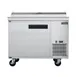 Dukers Appliance Co DPP44 44" Refrigerated Pizza Prep Table w/ 1 Door, (6) 1/3 Size Pans  1 image