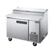 Dukers Appliance Co DPP44 44" Refrigerated Pizza Prep Table w/ 1 Door, (6) 1/3 Size Pans  4 image