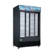 Dukers Appliance Co DSM-40SR 47" Two Glass Door Merchandiser Refrigerator in Black, 39 cu. ft. 2 image