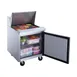 Dukers Appliance Co DSP29-12M-S1 29" Mega Top Sandwich/Salad Prep Table w/ 1 Door 3 image