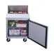 Dukers Appliance Co DSP29-8-S1 29" Sandwich/Salad Prep Table w/ 1 Door, 8 Pans 2 image
