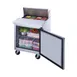 Dukers Appliance Co DSP29-8-S1 29" Sandwich/Salad Prep Table w/ 1 Door, 8 Pans 4 image