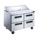Dukers Appliance Co DSP48-18M-D4 48" Mega Top Sandwich/Salad Prep Table w/ 4 Drawers 1 image