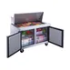 Dukers Appliance Co DSP48-18M-S2 48" Mega Top Sandwich/Salad Prep Table w/ 2 Doors, 18 Pans 3 image