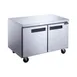 Dukers Appliance Co DUC60F 60" 2-Solid Door Undercounter Freezer, Stainless Steel, 15.53 cu. ft. 1 image