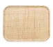 Cambro 1014204 Camtray Rectangular 10-5/8" x 13-3/4" Wood Design Fiberglass NSF Dishwasher Safe 1 image