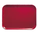 Cambro 1014221 Camtray Rectangular Tray, 10-5/8" x 13-3/4" Red Fiberglass, Dishwasher Safe, NSF 1 image