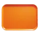 Cambro 1014222 Camtray Rectangular Tray, 10-5/8" x 13-3/4" Orange Fiberglass, NSF, Dishwasher Safe 1 image