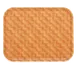 Cambro 1014302 Rectangular Tray, 10-5/8" x 13-3/4" Wood‑Tone Fiberglass, NSF, Dishwasher Safe 1 image