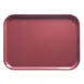 Cambro 1014410 Tray, 10-5/8" x 13-3/4", Raspberry Cream Pink Fiberglass, NSF, Dishwasher Safe 1 image