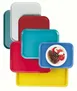 Cambro 1014CL163 Camlite Rectangular Tray, 10-5/8" x 13-3/4" Rose Red Fiberglass, NSF, Made in USA 1 image