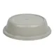 Cambro 106VSNH101 Versa Camcover 10-4/10" x 2-13/16" Beige Fiberglass Plate NSF 300°F - 144/Case 1 image