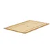 Cambro 10HPC150 Full‑Size Amber Flat H‑Pan Cover, High‑Heat Lid -40°F To 300°F, NSF 1 image