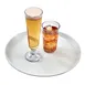 Cambro 1200148 - 12" Round Fiberglass Cafeteria Tray, White, NSF, Dishwasher Safe 2 image