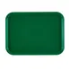 Cambro 1216119 Rectangular Serving Tray, 12" x 16-5/16" Fiberglass, Sherwood Green, Dishwasher Safe 1 image