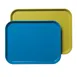 Cambro 1216CL142 Camlite Tray – 12" x 16-5/16" Fiberglass Blue, Dishwasher Safe, NSF, Made in USA 1 image
