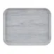 Cambro 1216DC810 Camtray, 16" x 12" Fiberglass Tray, Gray, NSF, Dishwasher Safe, Made in USA 1 image