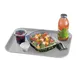 Cambro 1216FF107 Fast Food Tray - 11-7/8" x 16-1/8" Polypropylene, Gray, Dishwasher Safe, NSF 1 image