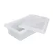Cambro 12186P148 Food Storage Box – 12" x 18" x 6" (3 gal), Poly White, Dishwasher‑Safe 2 image
