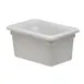 Cambro 12189P148 Food Storage Box, 12" x 18" x 9" (4.75 Gal) White Poly, NSF, Dishwasher Safe 1 image