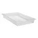 Cambro 12PP190 2" Deep Translucent Polypropylene Food Pan, NSF, 1/1 Size, 3/4"-2¼" Depth 1 image