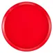 Cambro 1300521 Camtray Round 13" Fiberglass Tray, Cambro Red, Dishwasher Safe, NSF 1 image