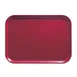 Cambro 1418505 Camtray® Rectangular Tray, 14" x 18", Fiberglass, Cherry Red, NSF, Dishwasher Safe 1 image