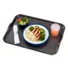 Cambro 1418CWNSH110 - 14" x 18" Black Tray, Handles, Non‑Skid, NSF, Dishwasher Safe, USA 2 image