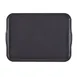 Cambro 1418CWNSH485 Rectangular Tray, 14" x 18", Gray Plastic, Smoked Metal Finish 1 image