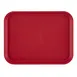 Cambro 1418FF416 Fast Food Tray – 13-13/16" x 17-3/4" Red Polypropylene, NSF, Made in USA 1 image